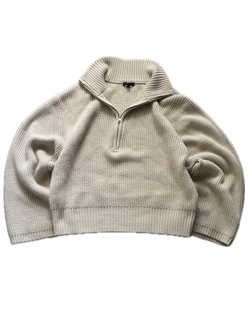 Dynamite Zip Up Beige